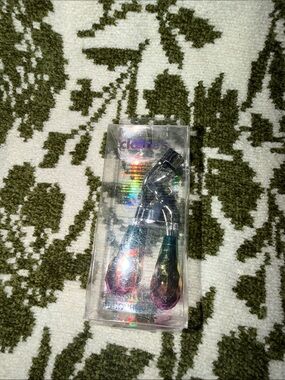 Claire's Iridescent Green and Purple Earbuds